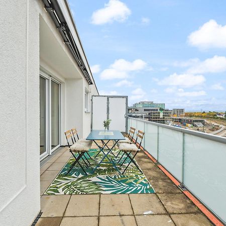 Design-Apartment - Kueche - Dachterrasse - Zentral Leinfelden-Echterdingen Luaran gambar