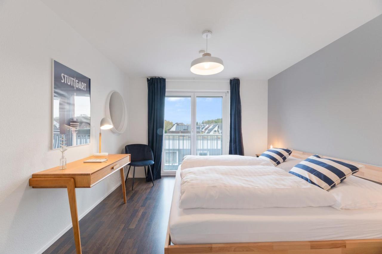 Design-Apartment - Kueche - Dachterrasse - Zentral Leinfelden-Echterdingen Luaran gambar