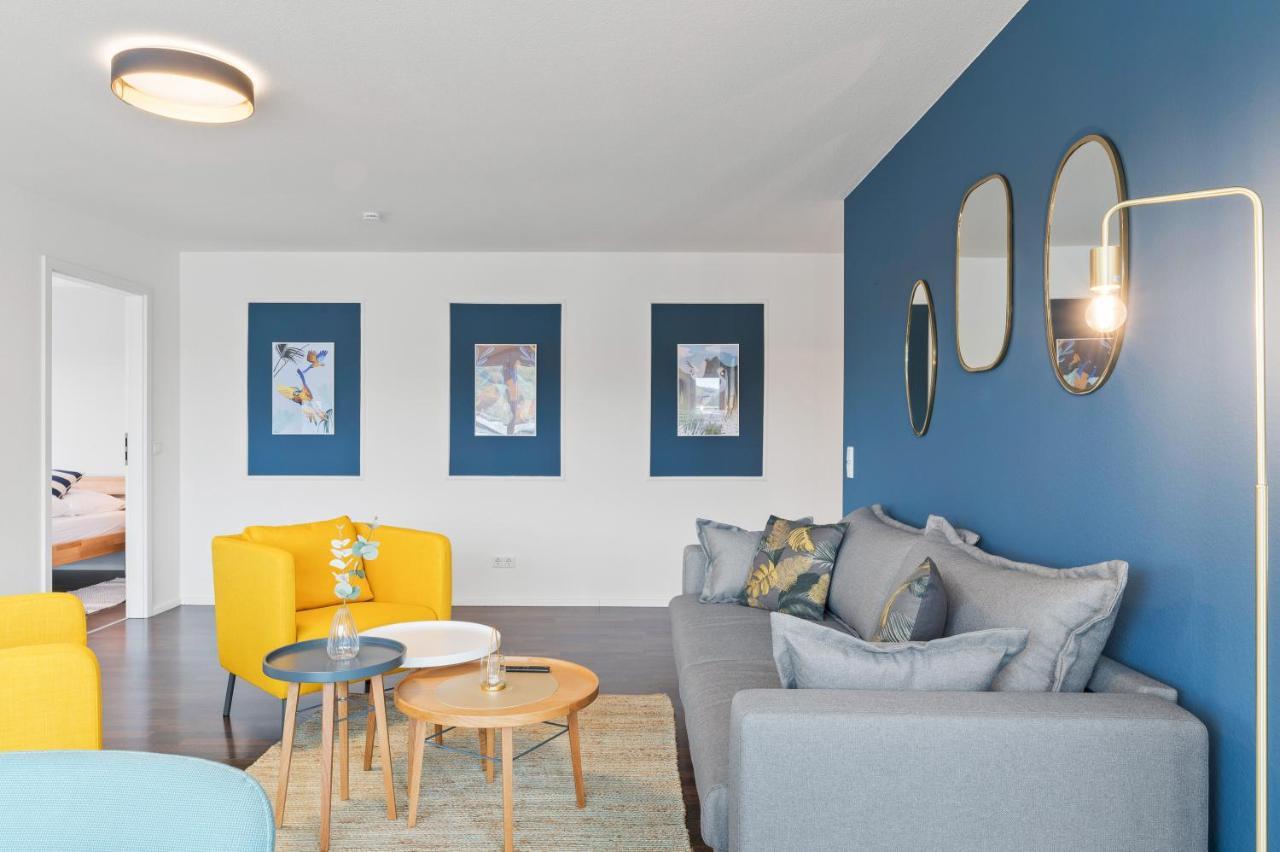 Design-Apartment - Kueche - Dachterrasse - Zentral Leinfelden-Echterdingen Luaran gambar