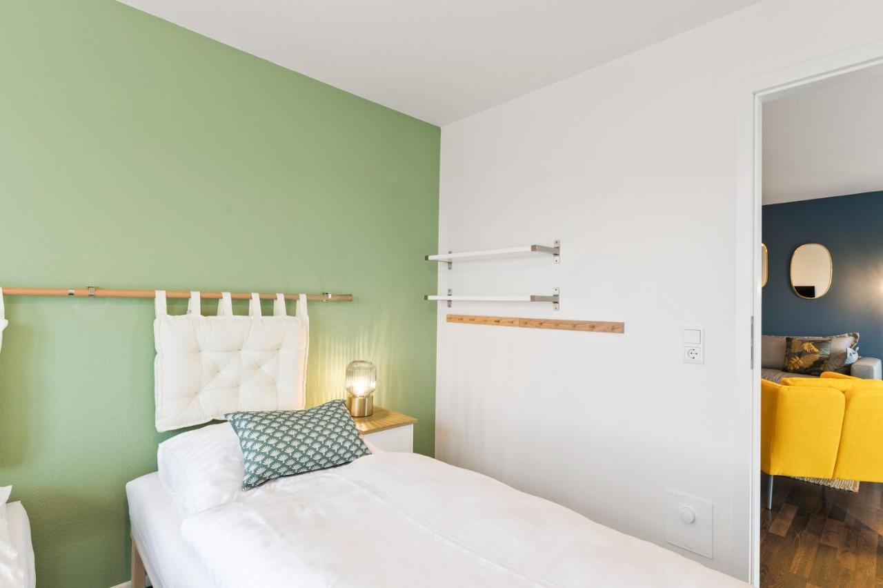 Design-Apartment - Kueche - Dachterrasse - Zentral Leinfelden-Echterdingen Luaran gambar