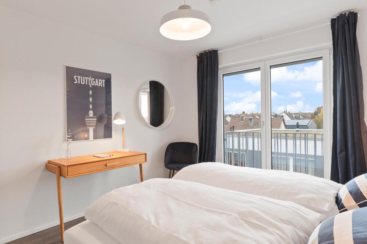 Design-Apartment - Kueche - Dachterrasse - Zentral Leinfelden-Echterdingen Luaran gambar