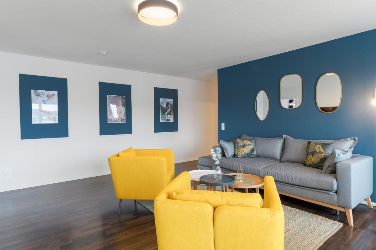 Design-Apartment - Kueche - Dachterrasse - Zentral Leinfelden-Echterdingen Luaran gambar